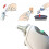 20pcs Probe Cover Replacement Filter Caps for Ear Thermometer Probe 4