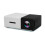 (black and white, UK PLUG) Small Portable Smart Video Projector Led Headlight Digital Mini Projector For Phone 1