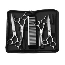 Y.F.M 5 - delige Haar Schaar Set Salon Kappers Knip Thinning Haar Styling Kit