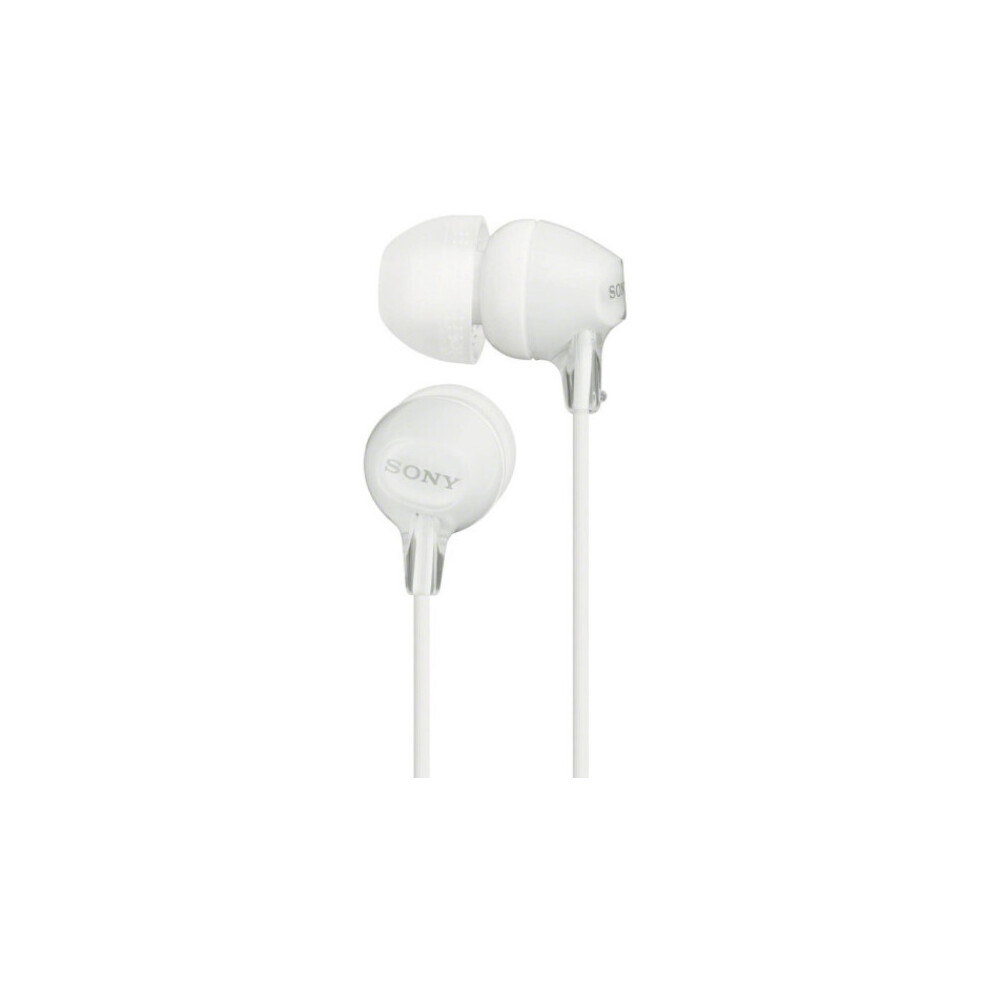 Headphones With Microphone Sony Mdr-Ex15lp Wired Headphones With Earphones White 717015545180