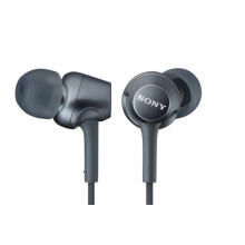 Headphones with microphone Sony MDR-EX255AP In-ear wired headphones black