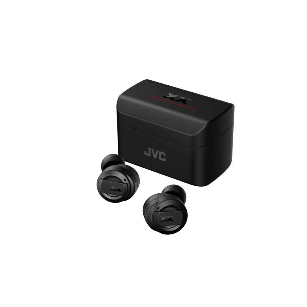 JVC HA-XC72T-RF Headphones Black TWS Bluetooth Headphones for iPhone and Android