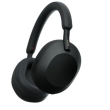 Headphones Sony WH - 1000xm5 black TWS Bluetooth headphones for iPhone and Android