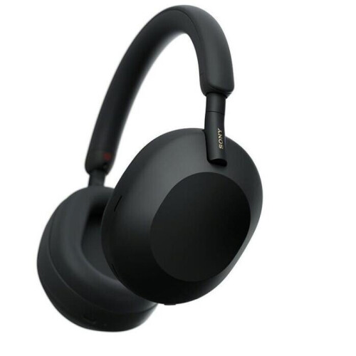 Headphones Sony WH - 1000xm5 black TWS Bluetooth headphones for iPhone and Android