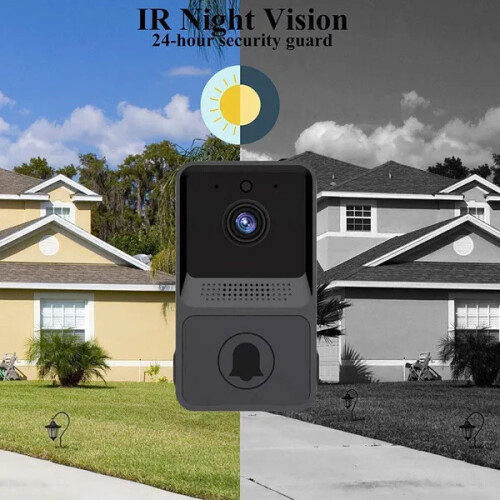 Wireless WiFi Video Doorbell With Chime Real-time Intercom 1
