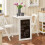 FWT20-W Folding Wall-Mounted Table With Blackboard | Drop Leaf Table 8
