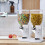 (White) Double Plastic Classic Dry Food Cereal Dispenser 1