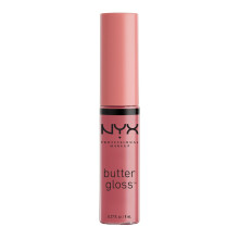 NYX PROFESSIONAL MAKEUP Butter Gloss, nicht klebender Lipgloss  Angel Food Cake (True Mauve)