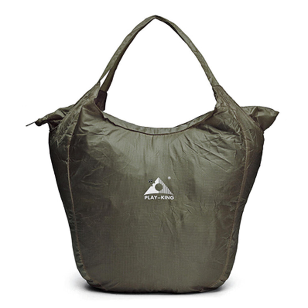 (Army) 36L Waterproof Foldable Outdoor Handle Bag Athletic Hiking Climbing Bags Travel Rucksack