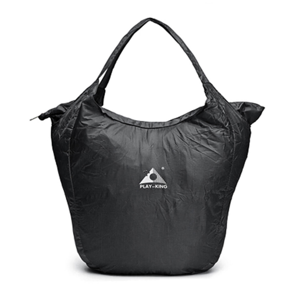 (Black) 36L Waterproof Foldable Outdoor Handle Bag Athletic Hiking Climbing Bags Travel Rucksack