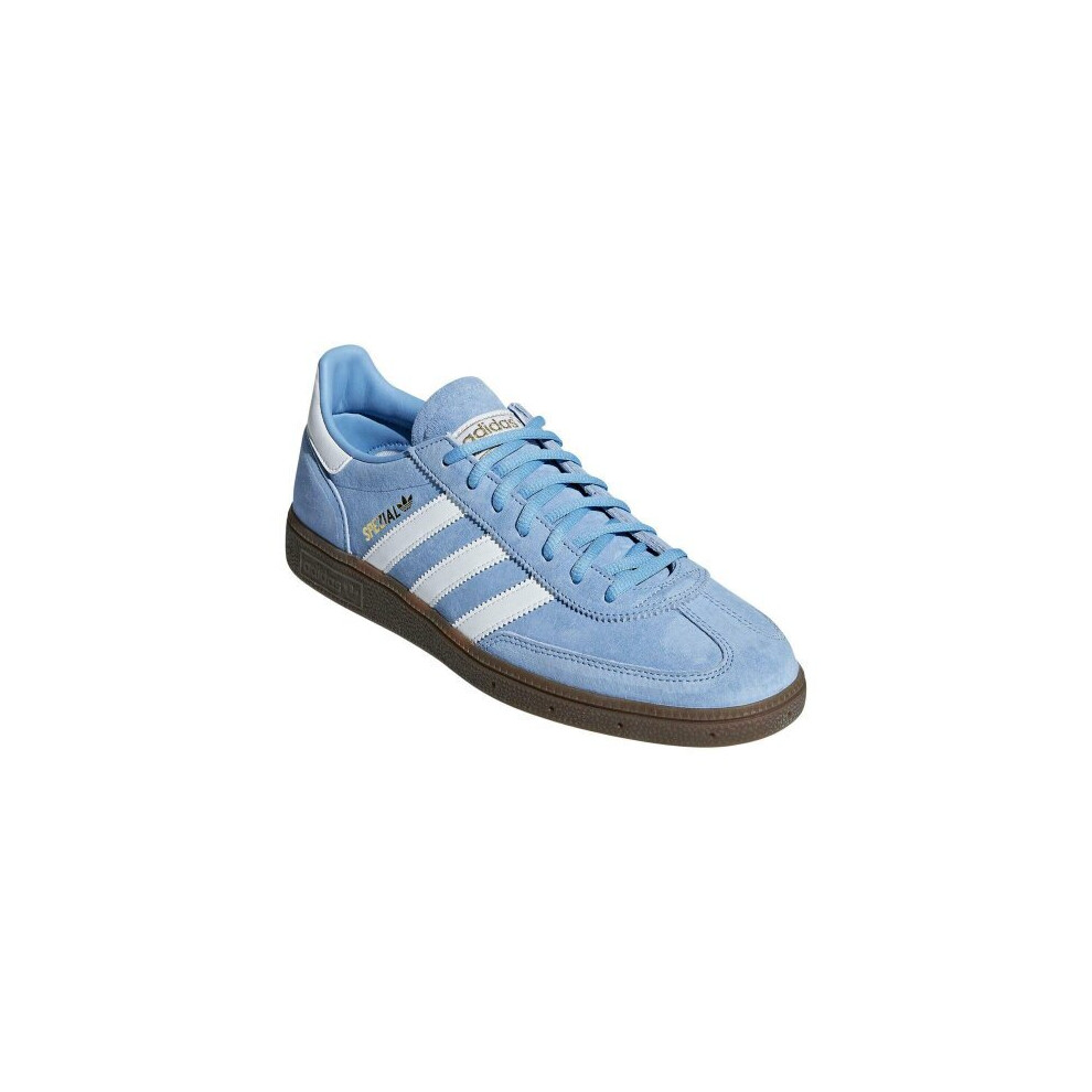 (9.5 (Adults')) adidas Originals Handball Spezial Trainers - Light Blue