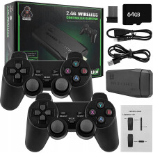 Wireless Video Game Console 4K HD TV Classic Retro 64GB -10000+ Games
