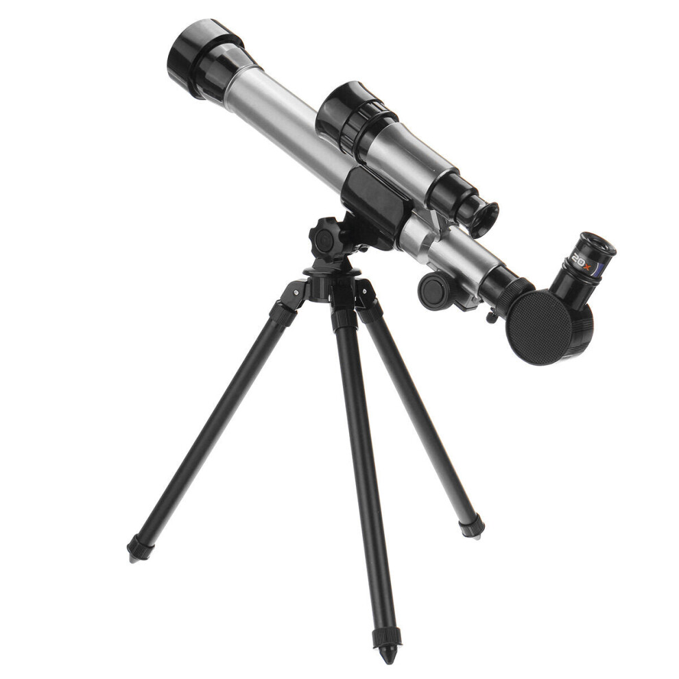 (Grey) 30-40X Astronomical Telescope Hd Refraction Optical Monoculars For Adult Kids Beginners With Tripod Grey 6112212704325