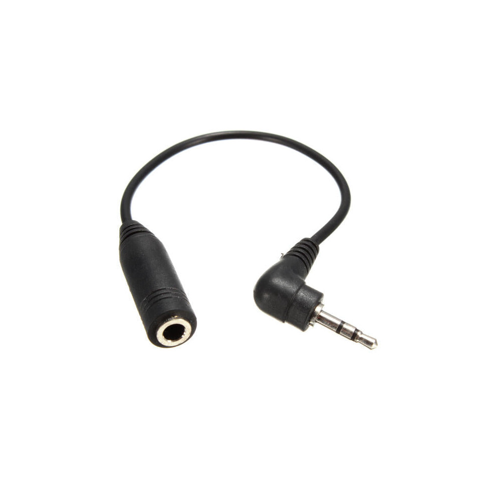 2.5mm Male Plug To 3.5mm Female Jack AUX Audio TRS Adapter Cable