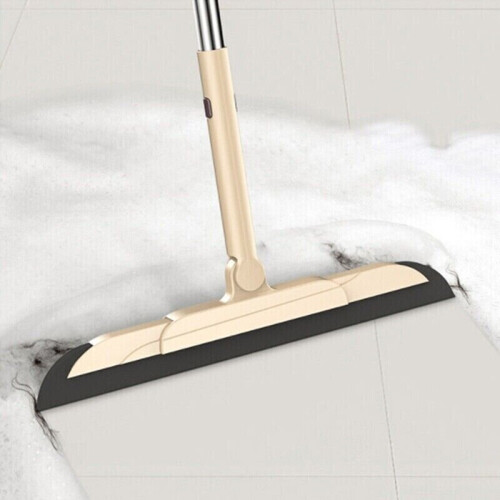 3PC Strong Long Handled Dustpan and Brush Set Soft Bristles Broom Lobby 1