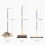 3PC Strong Long Handled Dustpan and Brush Set Soft Bristles Broom Lobby 3