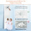 Costway Full Length Mirror Door Wall Mounted Dressing Mirror w/ Hanging Hooks 8