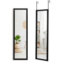 Full Length Over the Door Mirror Full Length Mirror with Hanging Hooks