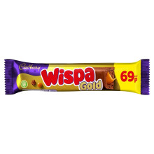 Cadbury Wispa Gold Chocolate Bar 48g (Pack of 48)