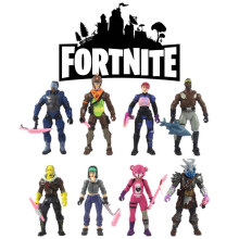 Figuur 8st pop gewapende kinderen verjaardag kerstcadeau taart ornamenten