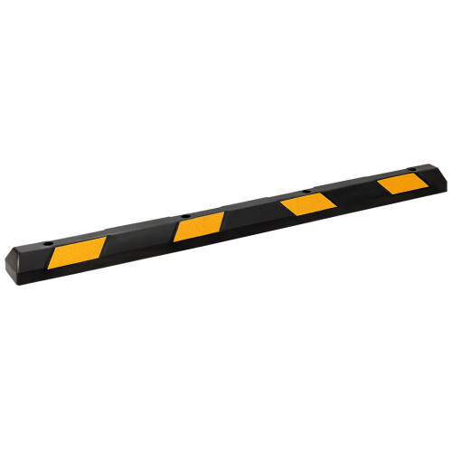Costway Rubber Parking Curb Parking Lot Stopper Garage Vehicle Floor Stopper
