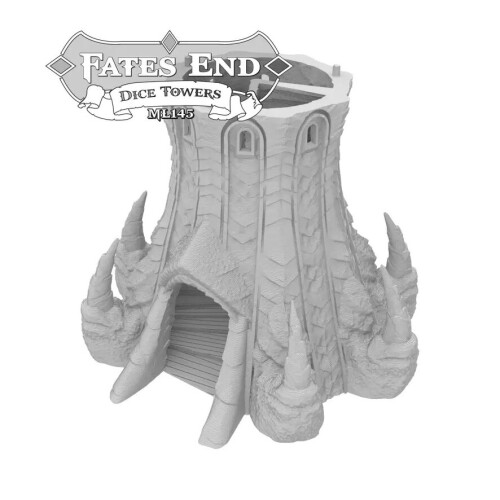 Warlock's Dice Tower | High Quality 3D printed Dice Roller 2