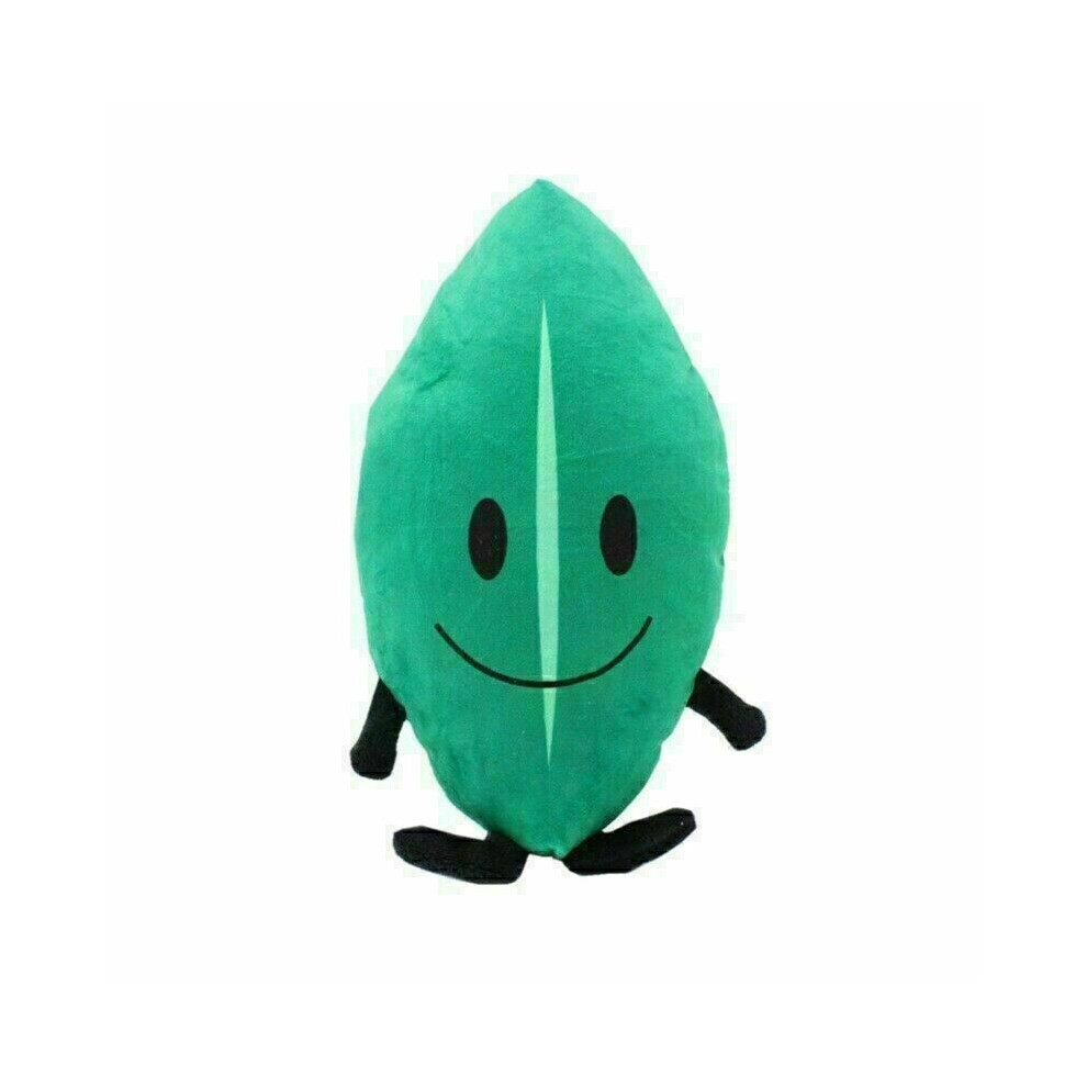 (Green) Bfdi Plushie Battle for Dream Island Plush Toys| Stuffed Pillow Doll Leafy Firey