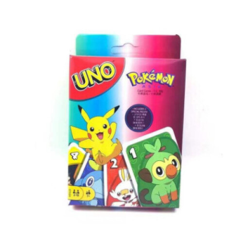 (UNO Pokémon) UNO board game English card game