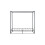 Birlea Black 4 Poster Bed Frame Metal Birlea Farringdon Canopy Bed 3FT Single 90cm 7
