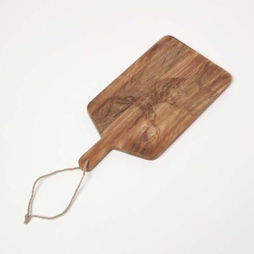 Homescapes Etched Stag Mango Wood Chopping Board, 50 x 25cm 1