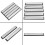Diamond Sharpening Set Fixed-Angle Cutter Sharpener, 240/320/400/600/1000 Knife Sharpener Stone for Kitchen 1