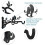 Metal Hanging Basket Hooks Solid with Screws Outdoor Plant Bracket Hook Plants Lantern 2Pcs 5