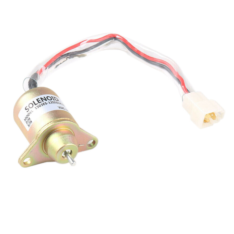 12V Engine Fuel Shut Off Solenoid Valve Shutdown For 119653-77950 4762527084487