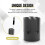 Pen Holder with 6 Slot Cylinder Design Heavy Duty Non- Aluminum Alloy Office Ornament 6