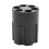 Pen Holder with 6 Slot Cylinder Design Heavy Duty Non- Aluminum Alloy Office Ornament 4