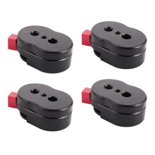 4X Field Monitor Quick Release Plate for LCD Monitor Arm LED Light Camera Camcorder with 1/4-Inch Screw Hole