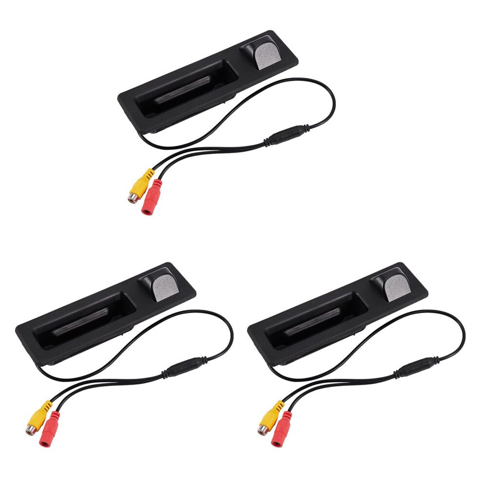 Photos - Reversing Camera 3X Car Trunk Handle Reversing 170 Rear View Camera for 3 5 X3 Series F10 F11 F25 F30 1