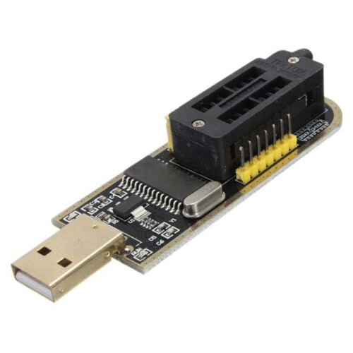 CH341A 24 25 Series EEPROM Flash BIOS USB Programmer Module + SOIC8 SOP8 Test Clip for EEPROM 93CXX / 25CXX / 24CXX 2