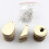 60Pcs Unfinished Wood Blank Earrings with Holes and Earrings Hooks for DIY Jewelry Making 4