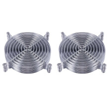 20Pcs Computer PC Cooling Fan Mesh Cover Metal Fan -120mm