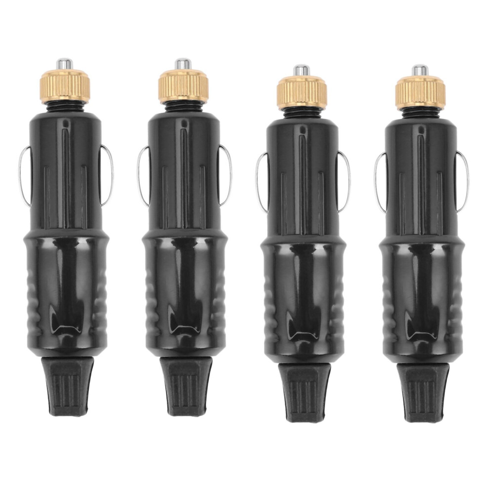 4X 12/24V Replacement Car Lighter Socket Plug Adapter Charger + Fuse Set 4762527005840