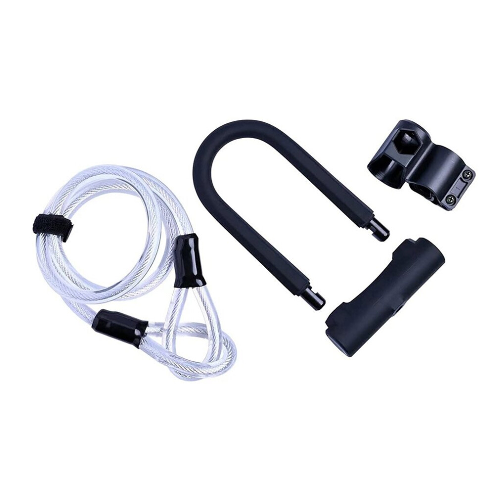0.7Inch Diameter,Bicycle Locks Heavy Duty Anti Theft with Key,U Lock for Bike,Bike U Lock with Cable and Key Bike Parts-image-OPC-PBHJPDB-NEW