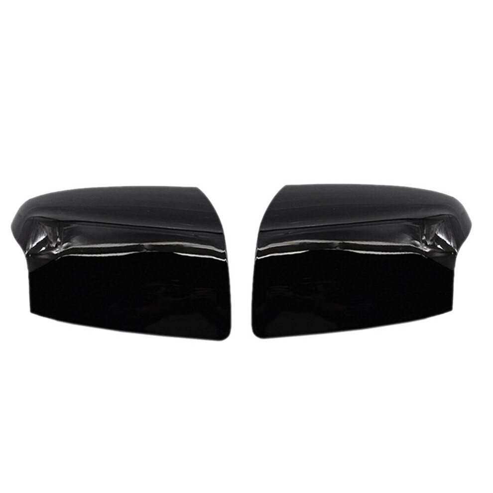 Glossy Car Rear View Mirror Cover Trim Side Wing Case For Focus Mk2 2005 2006 2007 Right Black 4762527081431