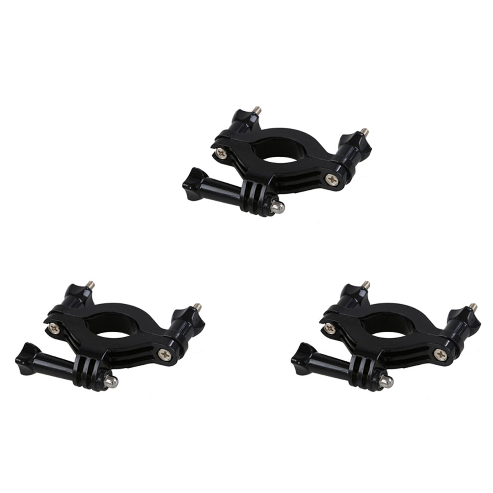 3X Roll Bar Mount For Hd Hero Hero 2 Hero 3 3+ Diameter 3.5Cm-6.35Cm ( 1.4Inch To 2.5Inch) Black 4762527016716