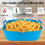 2Pcs Silicone Liner Pot Reusable Basket Heat Resistant Non-Stick Liners Mats Bowl 5