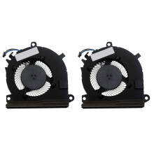 2X Laptop CPU Cooling Fan DFS2000055K0T DC5V 0.5A 4PIN for Gaming 15-EC L77560-001