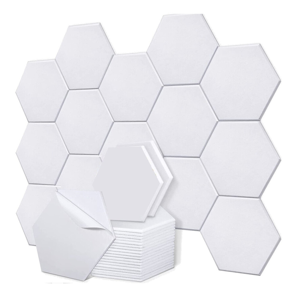 18 Pack Self-Adhesive Acoustic Panels Soundproof Wall Panels 12X10x0.4inch Acoustic Treatment Panel Office 4762527024520