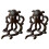 Selections Cast Iron Octopus Decorative Bookends (Set of 2) 1