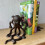 Selections Cast Iron Octopus Decorative Bookends (Set of 2) 2