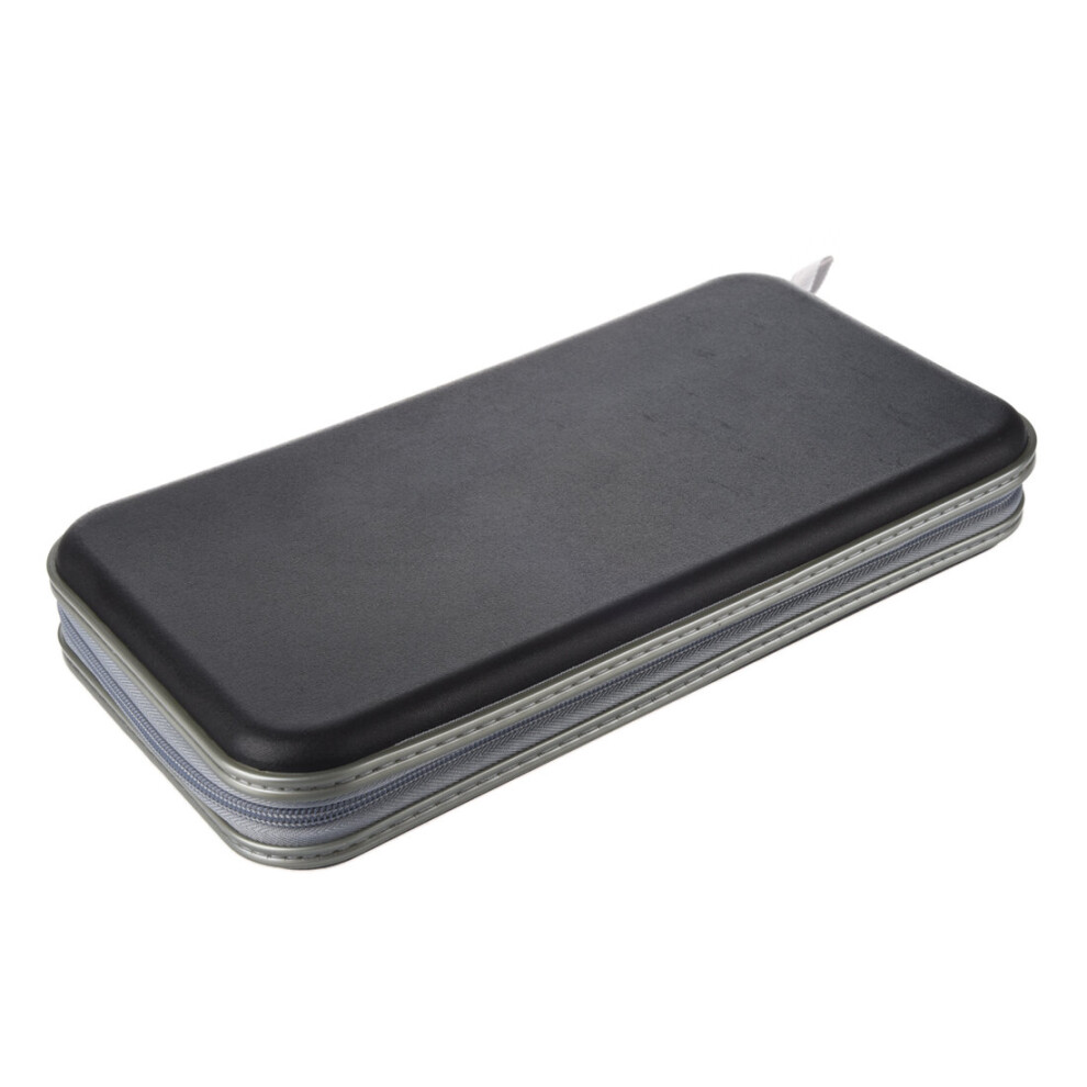 80 Disc Album Cd Dvd Carry Cover Case Wallet Storage Holder Bag Hard Box - Black 4762527093564